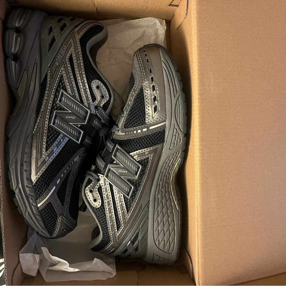 New Balance 1906r Black and Gray Athletic Shoes